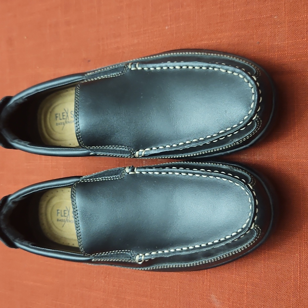 G.H. Bass & Co. Black Leather Loafers